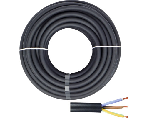 Cablu cauciuc MCCG (H07RN-F) 3x1,5 mm² negru, inel 20m