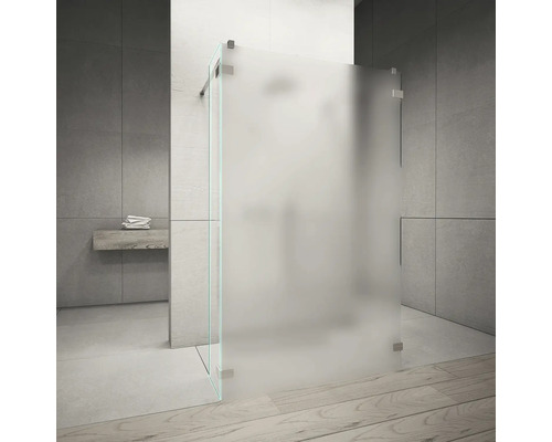 Element lateral duș Walk In Radaway Euphoria SW, 30x200 cm, sticlă transparentă, profil crom