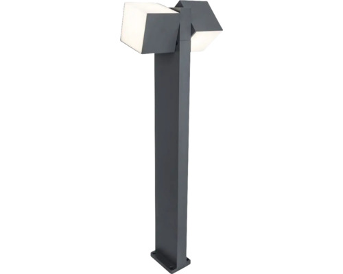 Stâlp iluminat cu LED integrat Lutec Cuba 24,4W 900 lumeni, 75cm, pentru exterior IP54, gri Stâlp iluminat cu LED integrat Lutec Cuba 24,4W 900 lumeni, 75cm, pentru exterior IP54, gri