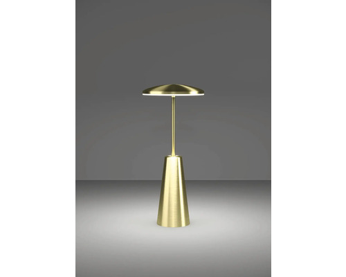 Lampă de masă metalică cu abajur