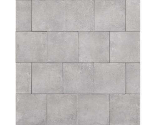 Pavele dreptunghiulare din beton așezate în îmbinare