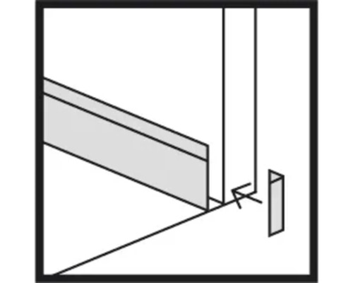 Ilustrație a unei vederi detaliate a unui sistem de fixare a panourilor