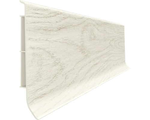 Plintă VOX Linela 404 PVC 2000x80x16 mm stejar Auckland Plintă cu structură de lemn