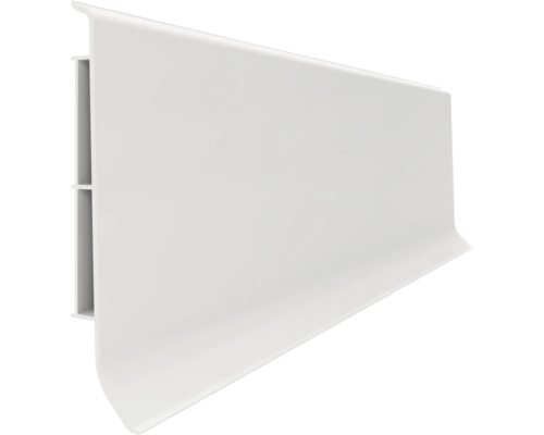 Plintă VOX Linela 413 PVC 2000x80x16 mm gri deschis Plintă din plastic