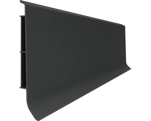 Plintă VOX Linela 415 PVC 2000x80x16 mm antracit Plintă din plastic
