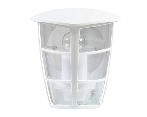 Lumină albă de perete pentru exterior cu design cu cușcă pentru exterior