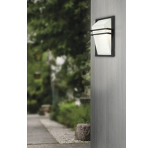 Lumină de perete pentru exterior cu design geometric și iluminare indirectă