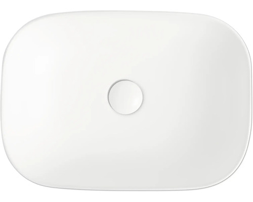 Lavoar ceramic de blat, rectangular cu colțuri rotunjite