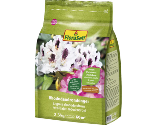 Pachet de îngrășământ pentru rododendroni FloraSelf de 2,5 kg