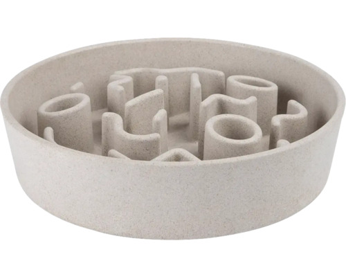 Castron pentu câini și pisici District 70 Bamboo Ø 21 cm bej