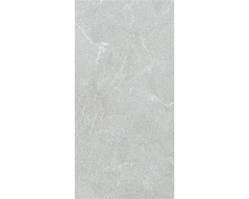 Placă de podea gri cu structură de marmură