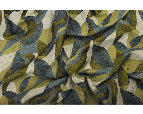 Prim-plan cu o țesătură cu model abstract