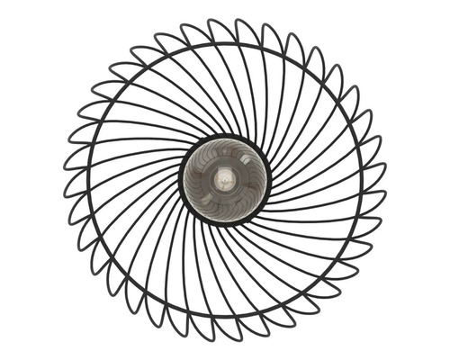 Lumină de plafon cu design spiralat