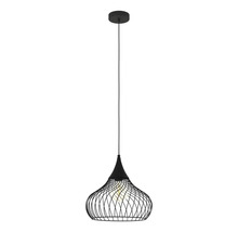 Lumină suspendată cu plasă de sârmă în design geometric