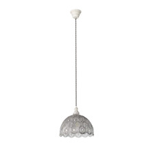 Lampa suspendată cu abajur cu model