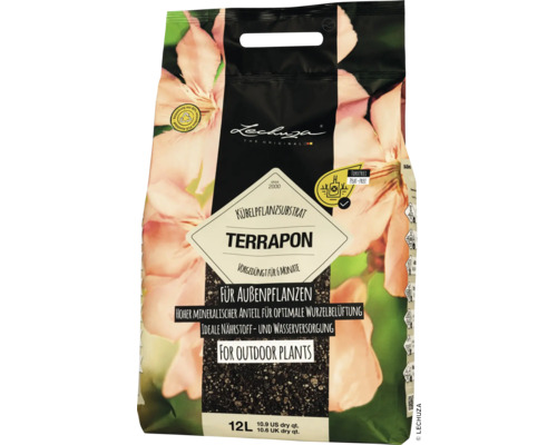 Lechuza Terrapon substrat pentru plante în containere într-un ambalaj de 12 litri pentru plante de exterior Lechuza Terrapon substrat pentru plante în containere într-un ambalaj de 12 litri pentru plante de exterior