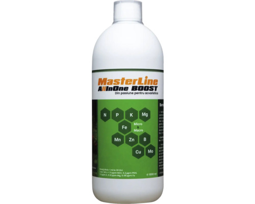 Fertilizant pentru plante acvatice MasterLine All In One Boost 1 l
