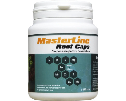 Fertilizant pentru radacinile plantelor acvatice MasterLine Root Caps 125 buc