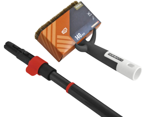 Pensulă plată 140 mm cu mâner telescopic