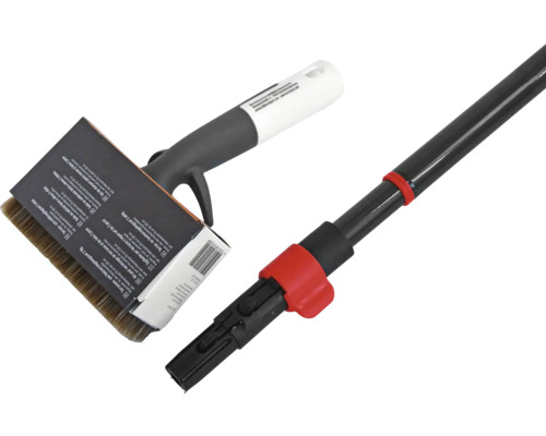 Pensulă pentru suprafețe cu tijă telescopică