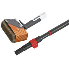 Pensulă plată cu tijă telescopică și ambalaj