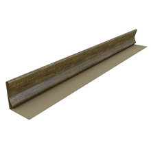 Plintă cu decor de lemn pentru montare pe perete