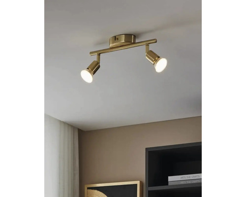 Lumină de plafon cu două spoturi