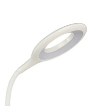 Lampă de birou cu LED integrat Cabado 3W 80 lumeni, albă, alimentare USB și acumulator Li-Ion 500mAh