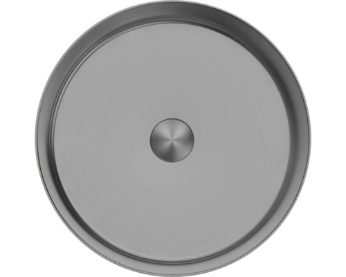 Chiuvetă rotundă cu scurgere centrală