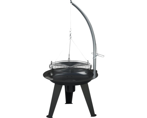 Grătar cu cărbuni pivotant Tenneker® TC Swing II Ø 50 cm incl. colector de cenușă