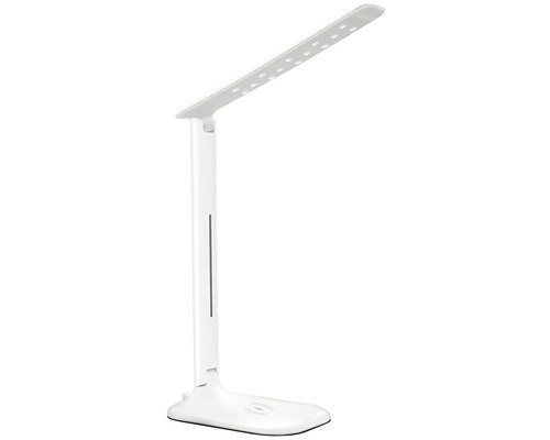 Lampă de birou cu LED integrat Magic 5W 440 lumeni, lumină albă 3000-5000-6500K, albă Lampă de birou LED albă