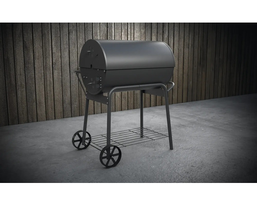 Grătar cu cărbuni Tenneker Ranger TC-3 negru suprafața | HORNBACH