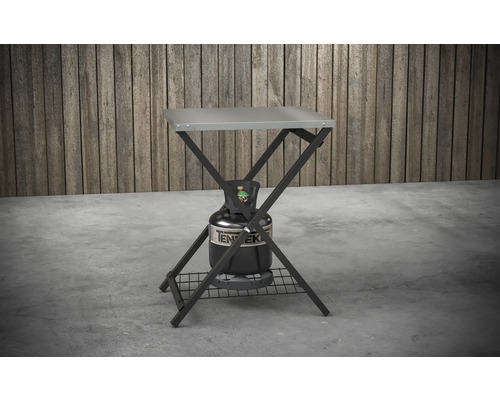 Aragaz de camping cu blat de masă și butelie de gaz