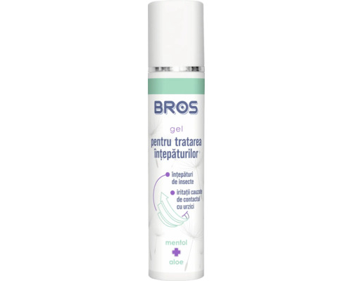 Gel pentru tratarea înțepăturilor de țânțari Bros cu mentol și aloe 50 ml