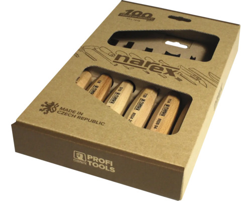 Set dăți sculptură Narex Standard, pentru lemn