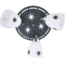 Plafonieră Allium E27 max. 3x15W, motiv stele
