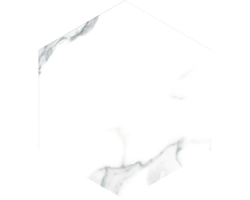 Placă hexagonală cu model de marmură