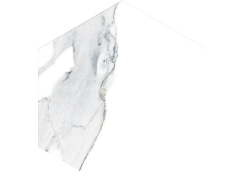 Placă hexagonală cu aspect de marmură