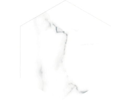 Placă hexagonală cu aspect de marmură