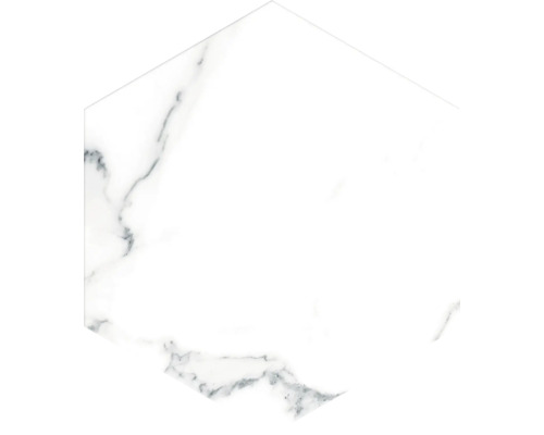 Placă hexagonală cu aspect de marmură