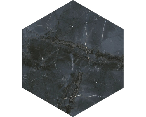Placă hexagonală cu aspect de marmură