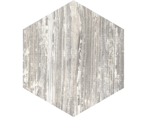 Placă hexagonală cu aspect de lemn