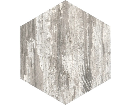 Placă hexagonală cu aspect de lemn