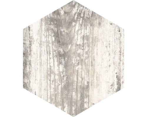Placă hexagonală cu aspect de lemn