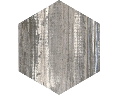 Placă hexagonală cu aspect de lemn