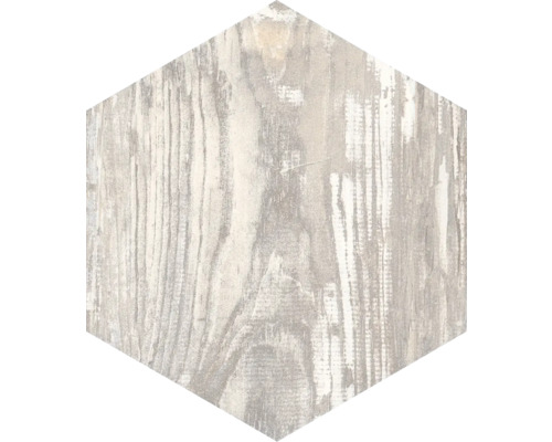 Placă hexagonală cu aspect de lemn