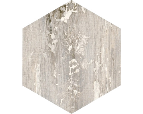 Placă hexagonală cu aspect de lemn