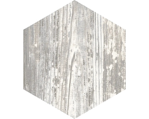 Placă hexagonală cu aspect de lemn