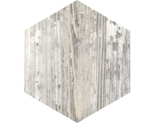 Placă hexagonală aspect lemn