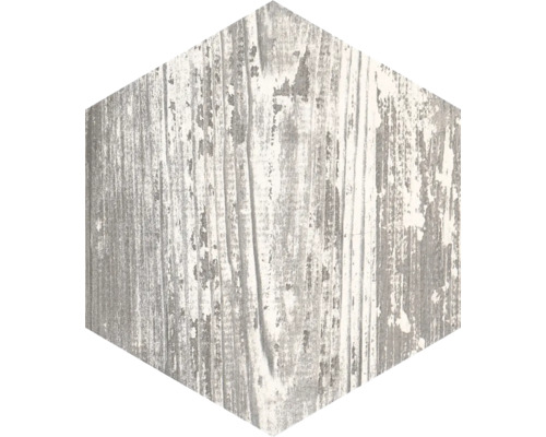 Placă hexagonală cu aspect de lemn